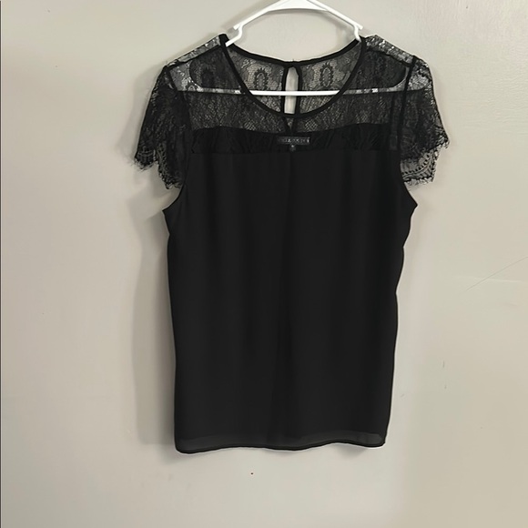 Brixon Ivy Black Lace Sleeveless Blouse - Picture 1 of 4